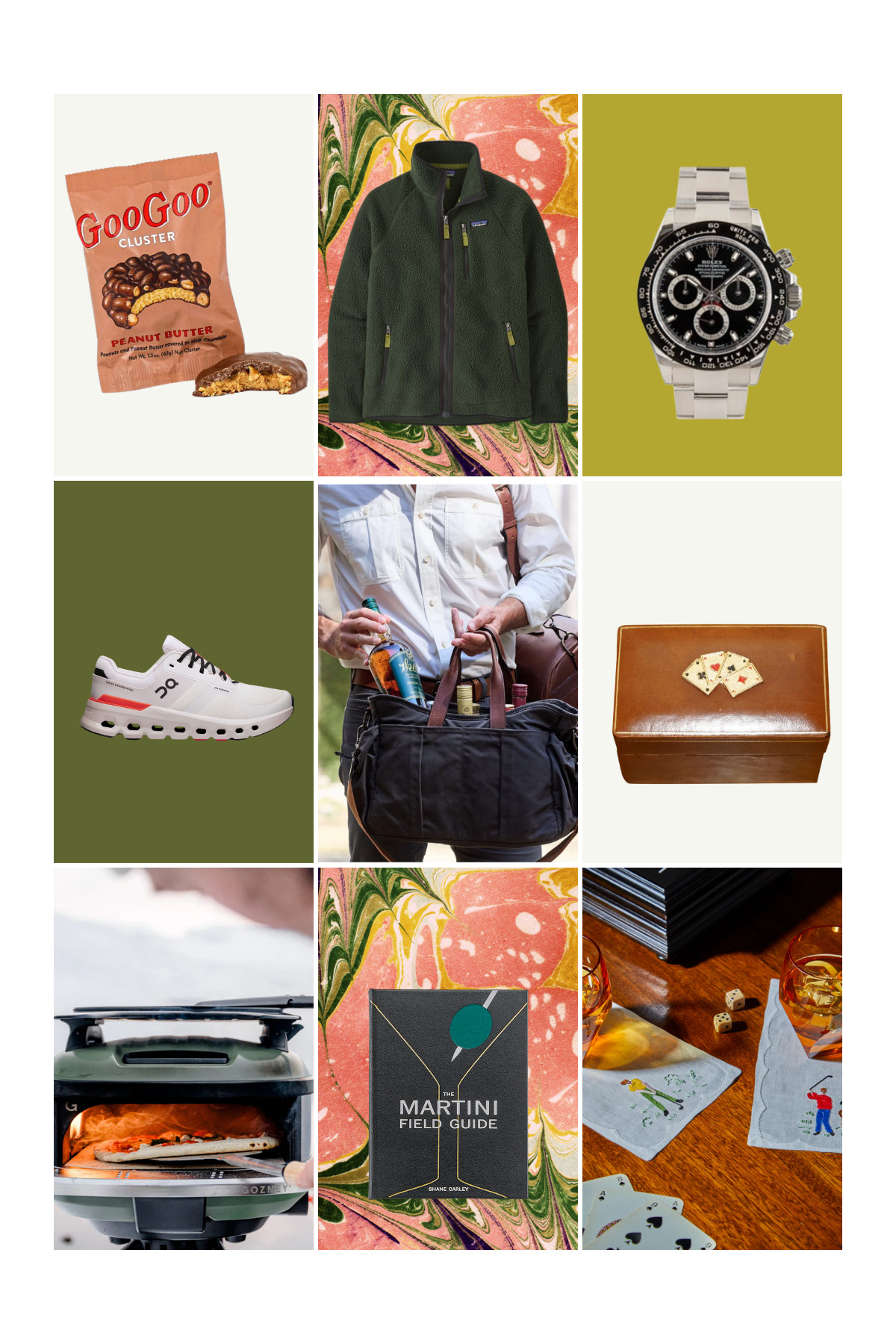 GIFTS FOR HIM: From timeless staples for dad to clever finds for your better half, consider this your cheat sheet to gifts he’ll actually be excited to unwrap. 

 

#LTKGiftGuide #LTKHoliday #LTKMens
