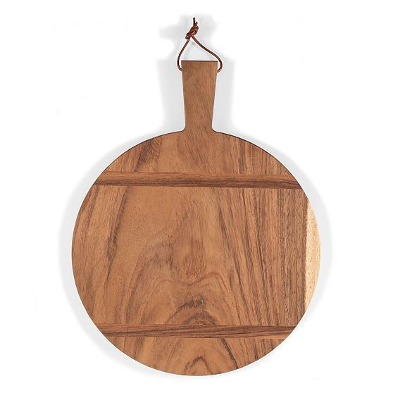 Madera Round Charcuterie Board, 22.5x18, Caribbean Walnut | West Elm (US)