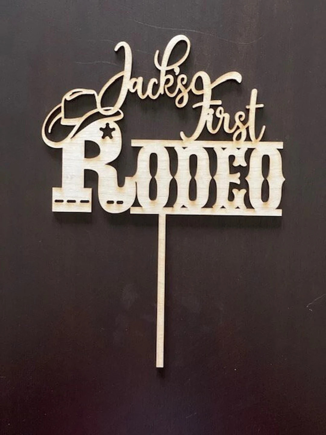 My First Rodeo Cake Topper, My First Rodeo, My First Rodeo Birthday - Etsy | Etsy (US)