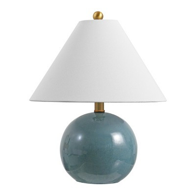 Giana 17.5" Ceramic Table Lamp - TBL4695 - Blue - Safavieh | Target