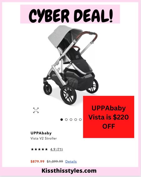 UppaBaby Vista with bassinet is $220 OFF! This stroller rarely goes on sale!

I’ll link some other UPPababy items too!

Gift Guide For The Mama To Be
Gift Guide For The Mom To Be 
Gift guide for mom
Gift guide for the coffee lover
Gift guide for the stay at home working mom
Working from home must haves 
Gift guide for her 
Affordable gift guide
Gift guide for him
Gift guide for all
Gift guide for everyone 
Amazon must haves
Amazon gift guide
Must haves for 2022
Coffee lover must have 
Gift guide for sister
Gift guide for brother
Gift guide for tea lover
Gift guide for aunt
Gifts under $25
Gifts under $100
Gifts under $50
Stocking stuffers

UPPA Baby Sale
UPPA Baby infant seat 
UPPA Baby snack tray 
UPPA Baby backpack 
UPPA Baby changing bag
UPPA Baby piggy back ride along 
UPPA Baby hamper 
UPPA Baby stroller travel bag  
UPPA Baby car seat
UPPA Baby cozy ganoosh
UPPA Baby bassinet 
UPPA Baby drink holder
UPPA Baby diaper bag 
UPPA Baby stroller organizer 
UPPA Baby organizer
UPPA Baby accessories 

 

#LTKCyberweek #LTKGiftGuide #LTKbaby