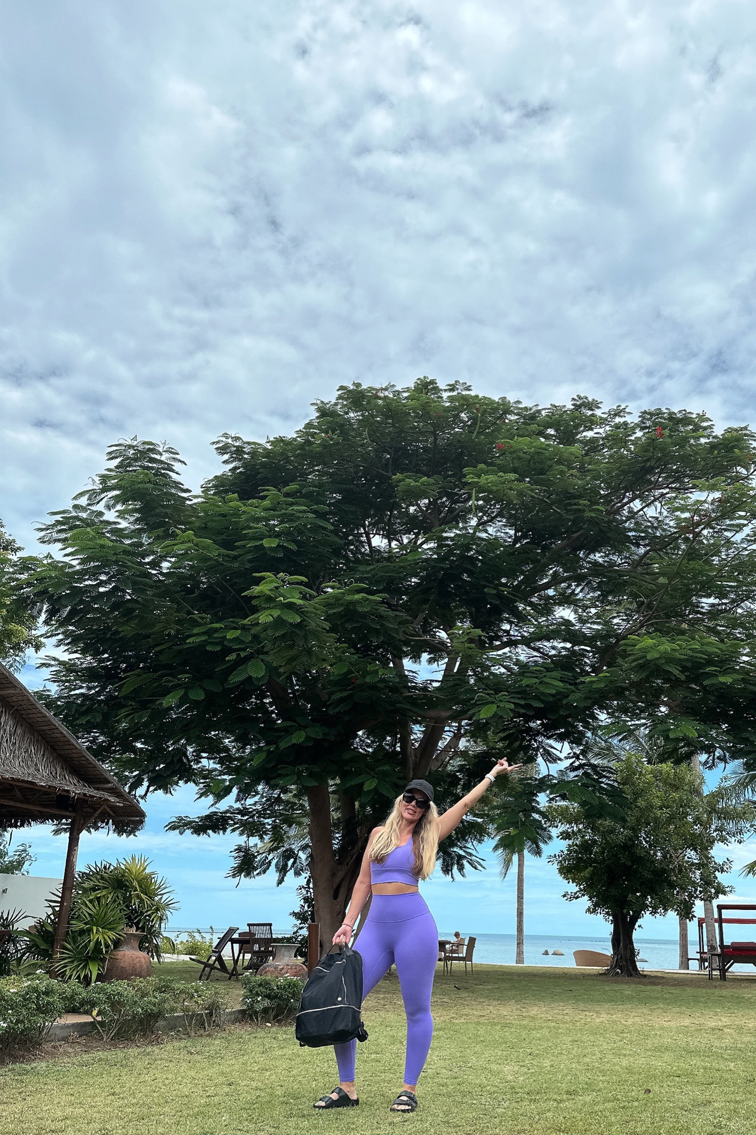 

🌿 Embracing Tranquility in Thailand 🧘‍♀️✨ Just had the most amazing Yin Yoga class here in Koh Samui. 🇹🇭 Felt good to be on the mat and was exactly what my soul  needed. 🌱

But the best part? Bumping into friends I haven’t seen in months. 

Oh, and can we talk about the vibes of my lavender yoga outfit? 💜 Obsessed!  I’ve linked some super cute sets, my go to backpack these days, and Birks. 👣 

Here's to more yoga and unforgettable memories! 🌈🙏 

#YogaAdventures #ThailandBliss #ZenVibes #soultravelfitness #yogaootd # #liketoknow

#LTKunder100 #LTKover40 #LTKFitness