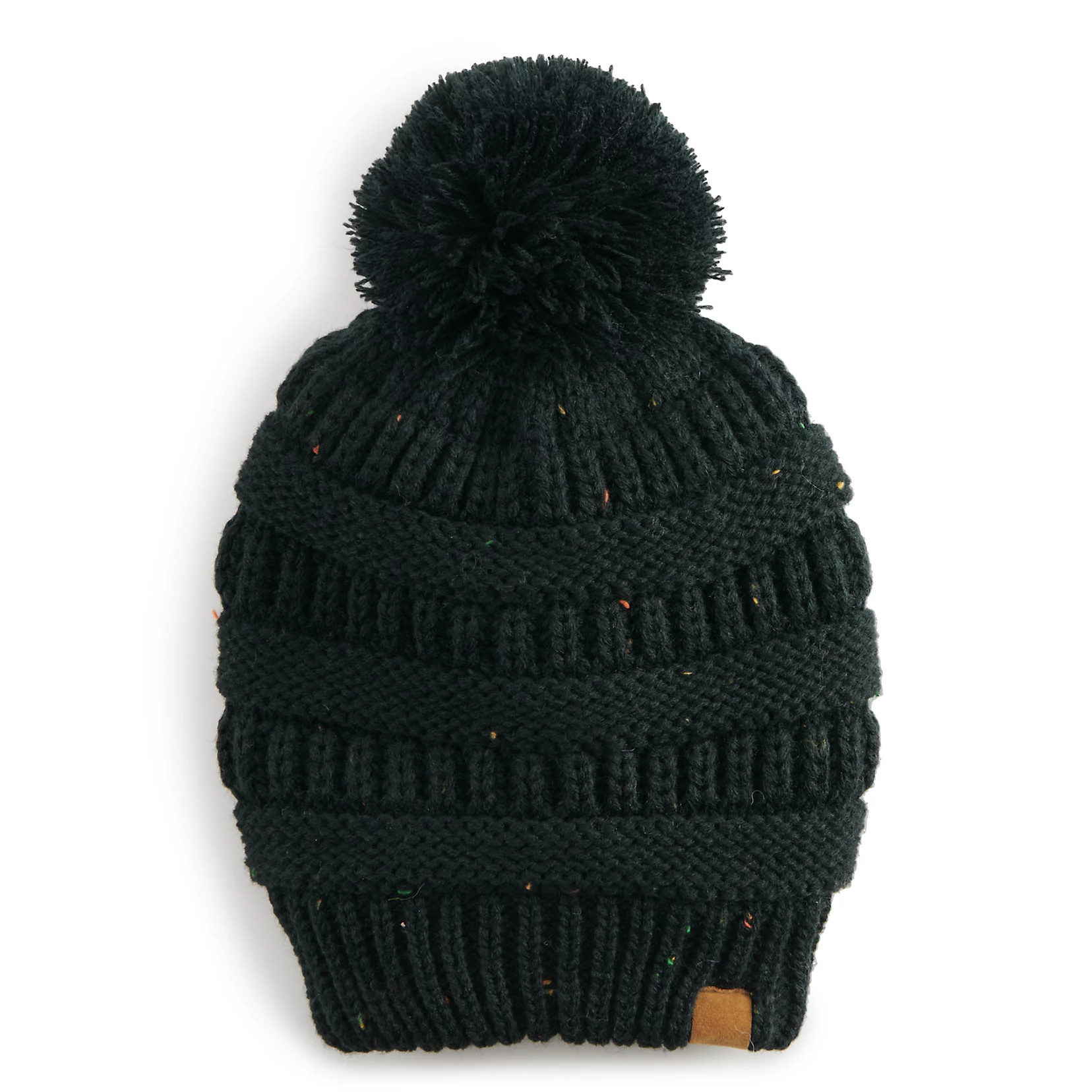 Women's Sonoma Goods For Life® Ribbed Pom Beanie | Kohl's