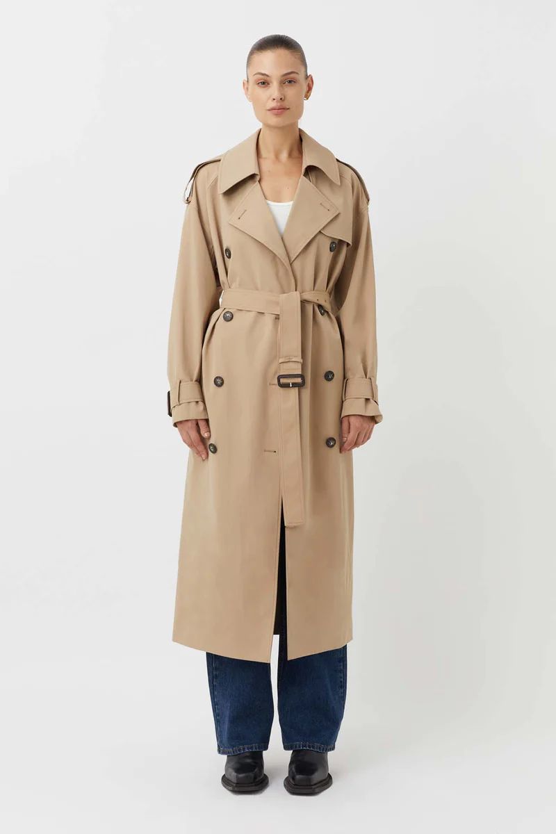 Evans Classic Trench Coat | Camilla and Marc