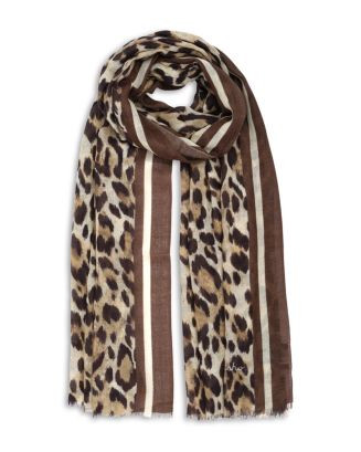 Echo Leopard Print Wrap Scarf | Bloomingdale's Jewelry & Accessories | Bloomingdale's (AU)