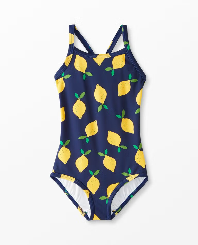 Recycled Sunblock One Piece Suit | Hanna Andersson