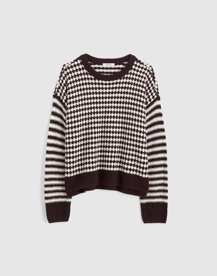 Mixed Stripe Pullover Sweater | Madewell