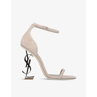 Opyum 110 suede heeled sandals | Selfridges