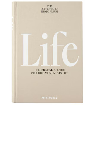 Printworks Life Photo Book in Beige from Revolve.com | Revolve Clothing (Global)