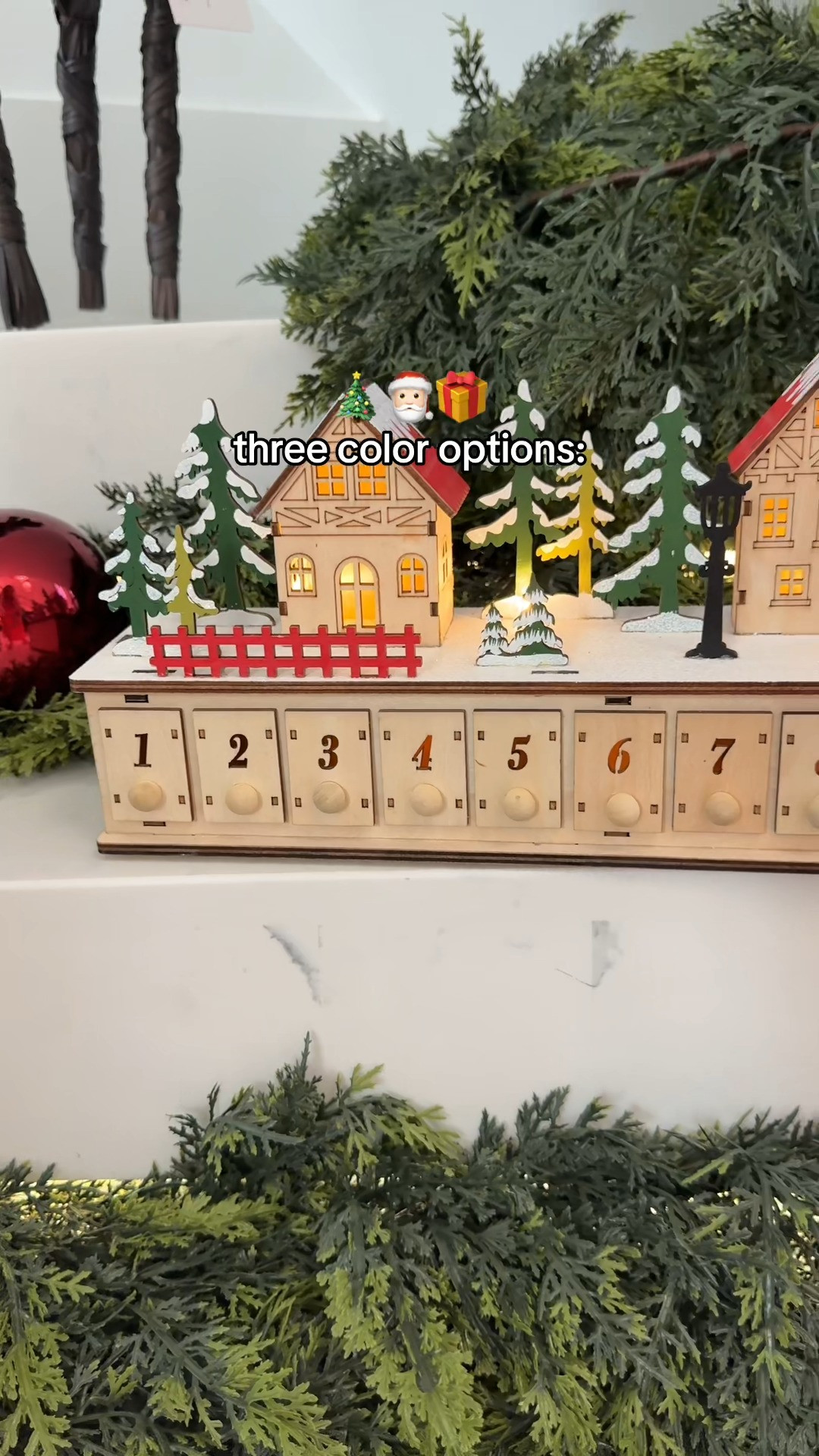 This wooden Christmas advent calendar is such a fun way to count down to Christmas with the kids. The light-up village design adds a festive touch to holiday decor while giving everyone a daily surprise to look forward to. 

 #LTKSeasonal #LTKHome #LTKSaleAlert