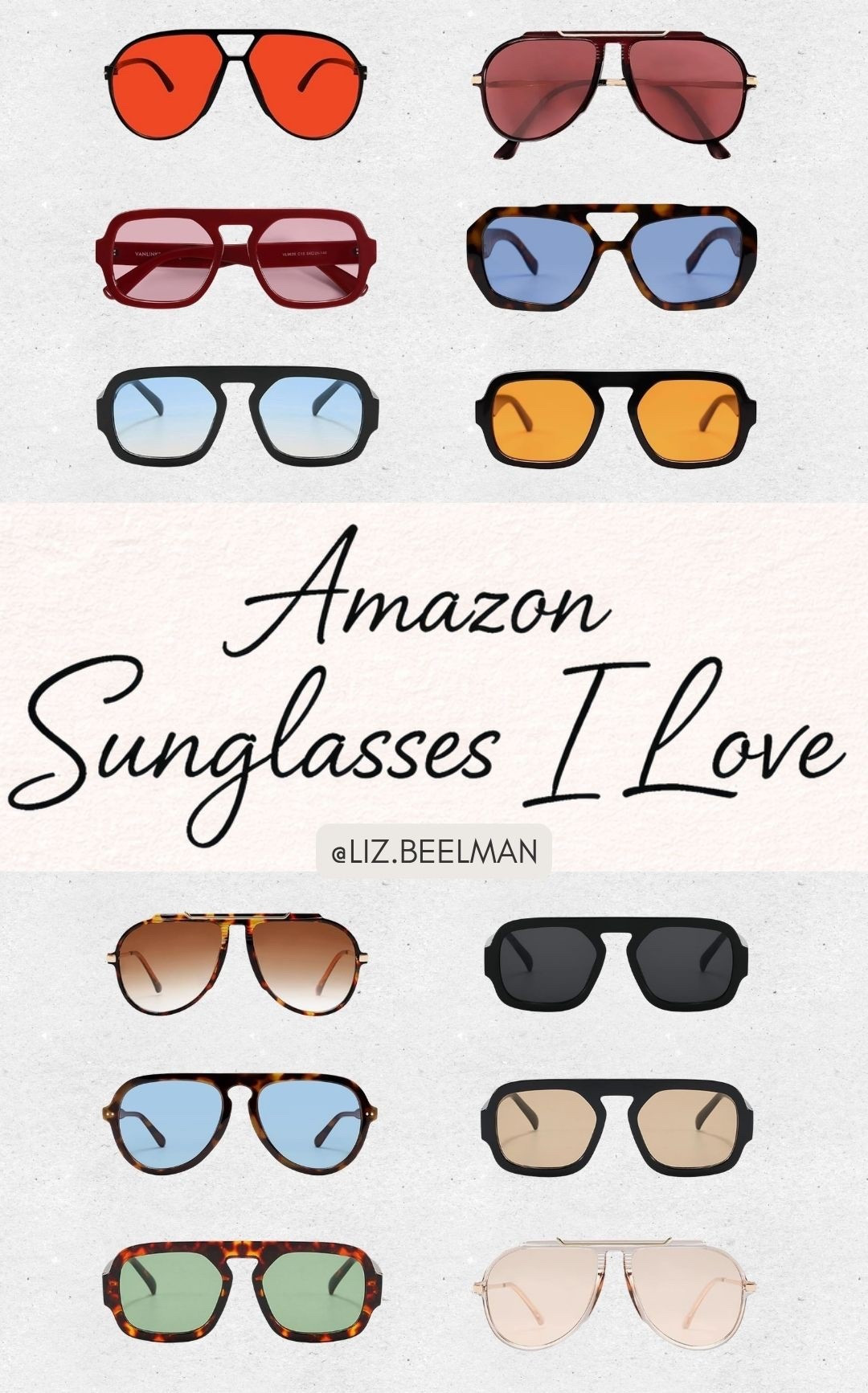 AMAZON: Sunglasses I Love 

#amazon #trend #dupes #ltkdupes #sunglasses 
#ltktrend #ltk