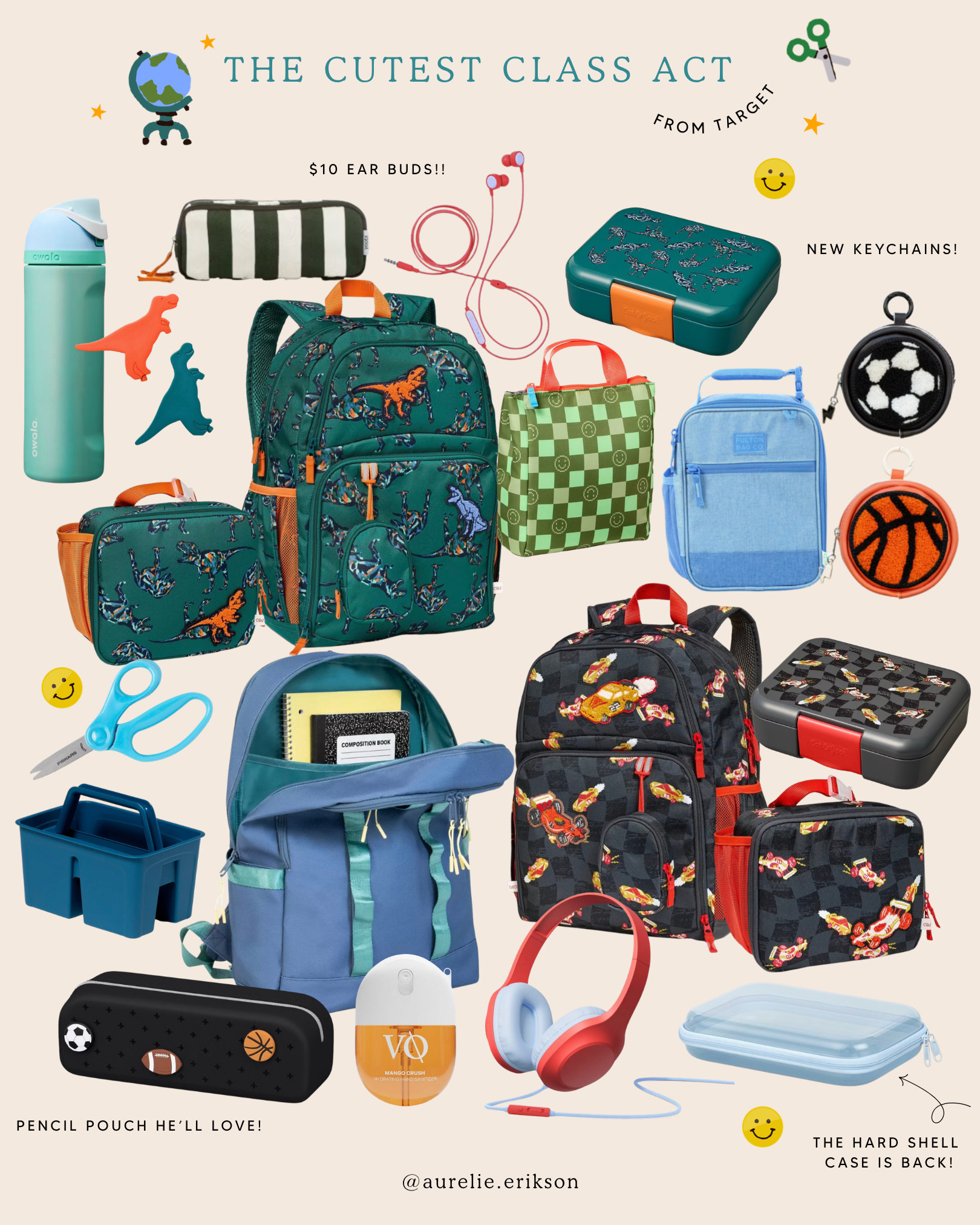 New school year, new favorites! 🎒✏️ Target is stocked with the cutest backpacks, lunch boxes, water bottles, and school supplies to make heading back to class a little more fun. Grab the best picks before they're gone! #TargetFinds #BackToSchool #SchoolSupplies #Backpacks #LunchBoxes #LTKKids 

 #LTKKids