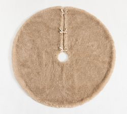 Faux Mink Tree Skirt | Pottery Barn (US)