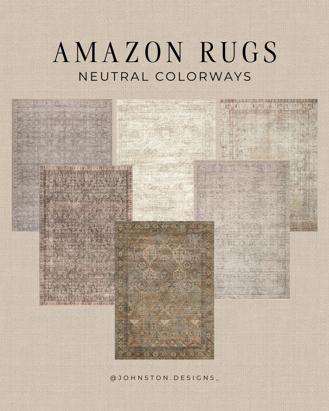 Explore these neutral Amazon rugs for a cozy and stylish home! Perfect for any room and budget-friendly too. 

Home decor, Amazon, neutral rug, Loloi, affordable finds.
 

 #LTKHome
