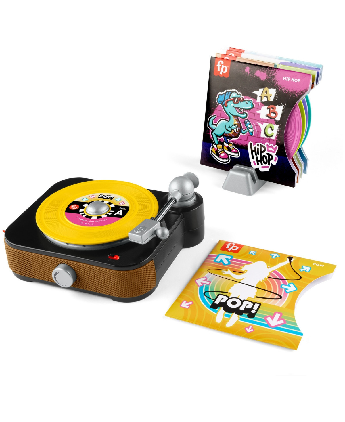 Fisher-Price Rockin' Record Player Musical Toy for Preschool Pretend Play - Multi-Color | Macy's