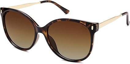 SOJOS Round Polarized Sunglasses for Women Men Oversized Trendy UV Protection Shades | Amazon (US)