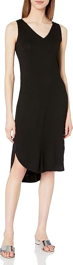 Amazon Brand - Daily Ritual Women's Jersey Sleeveless V-Neck Midi Dress | Amazon (US)