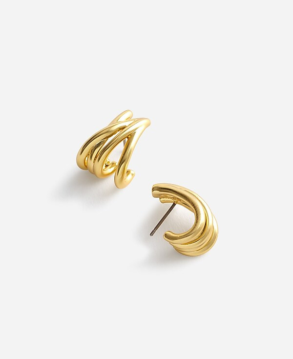 Wraparound Statement Stud Earrings | Madewell | Madewell
