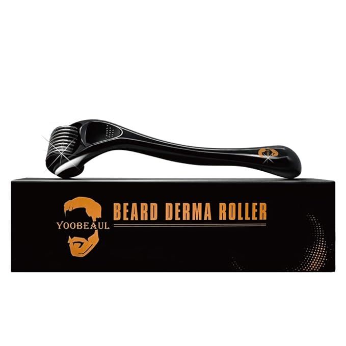 Beard Derma Roller for Beard Growth & Care - Derma Roller for Men - Roller for Home Use - YOOBEAU... | Amazon (US)