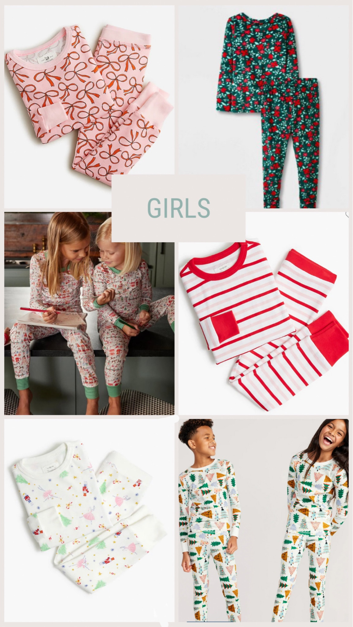 Favorite holiday pajamas for girls🎀✨🎄

#LTKHoliday #LTKSeasonal #LTKkids