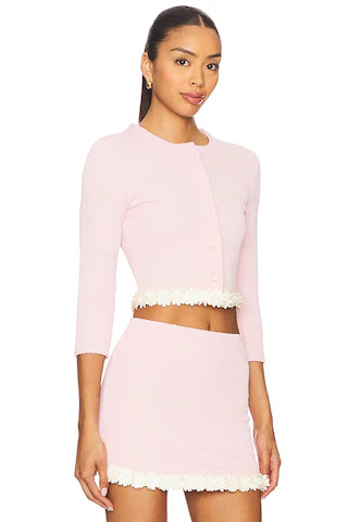 Harlan Jacket in Textured Pink | Revolve Clothing (Global)