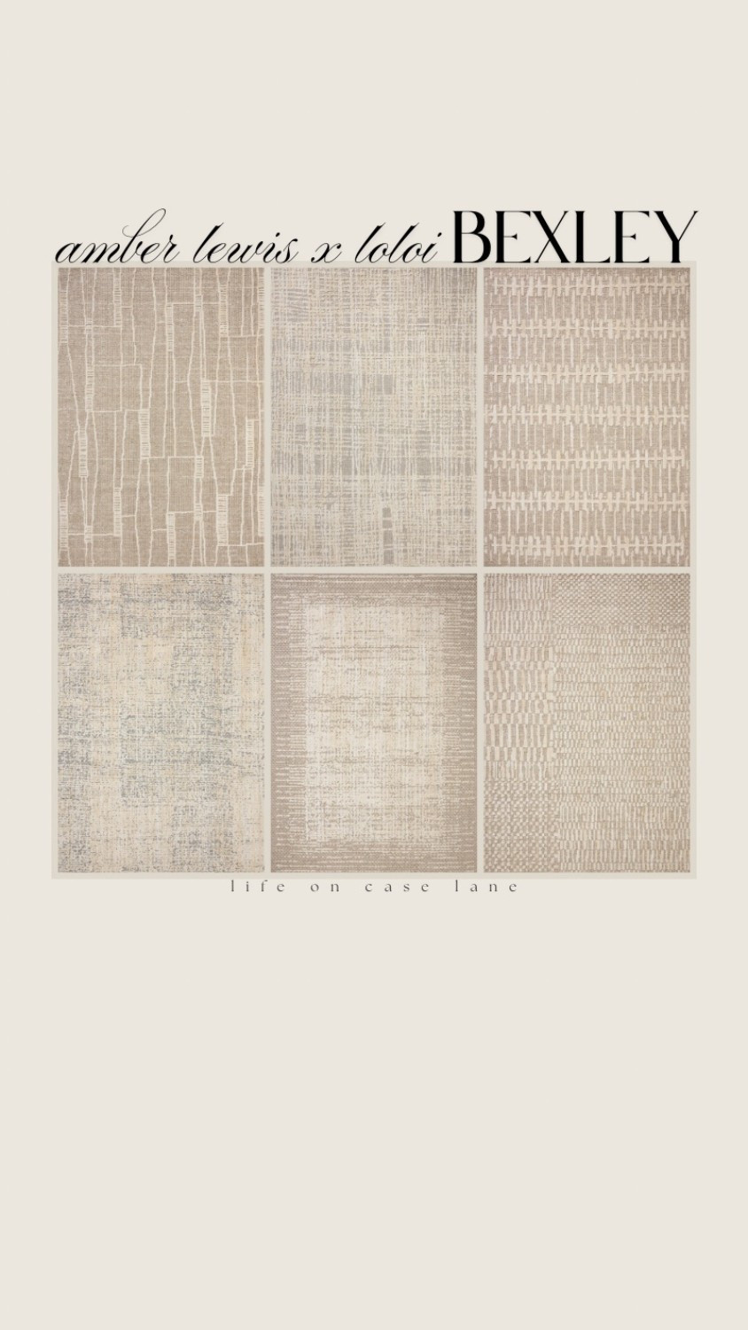 Amber Lewis x Loloi’s brand new Bexley Collection. Everyone one of these is a beautiful neutral rug option with great movement! 

#LTKHome #LTKSaleAlert