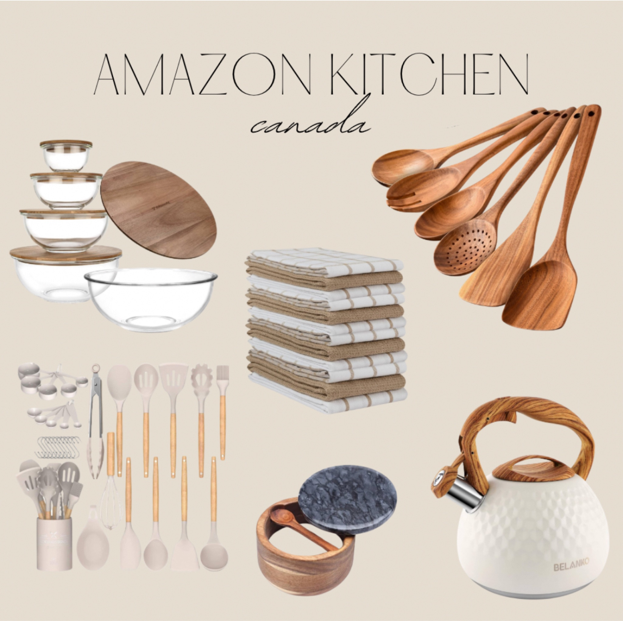 Neutral earthy organic home on a budget! Love these trendy practical items on Amazon CANADA 🇨🇦 

#LTKhome #LTKfindsunder100 #LTKGiftGuide