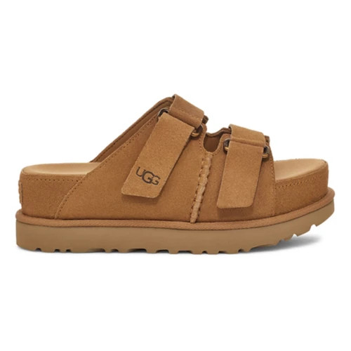 Women's UGG Goldenstar Hi Slide Flatform Sandals | Scheels