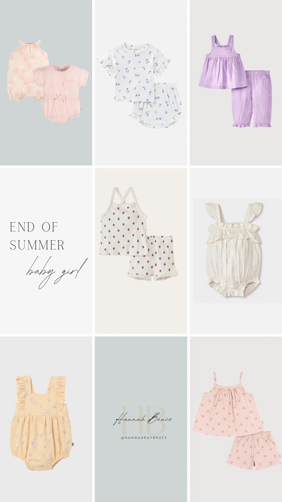 Summer baby girl fits 🏖️☀️

#LTKFamily #LTKBaby #LTKSeasonal