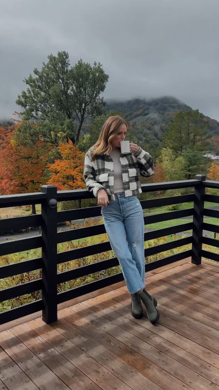 Casual upstate outfit. Jeans fit true to size. Jenni Kayne boots fit true to size, get 15% off your order using the code Charlotte15 

#LTKstyletip #LTKshoecrush #LTKSeasonal