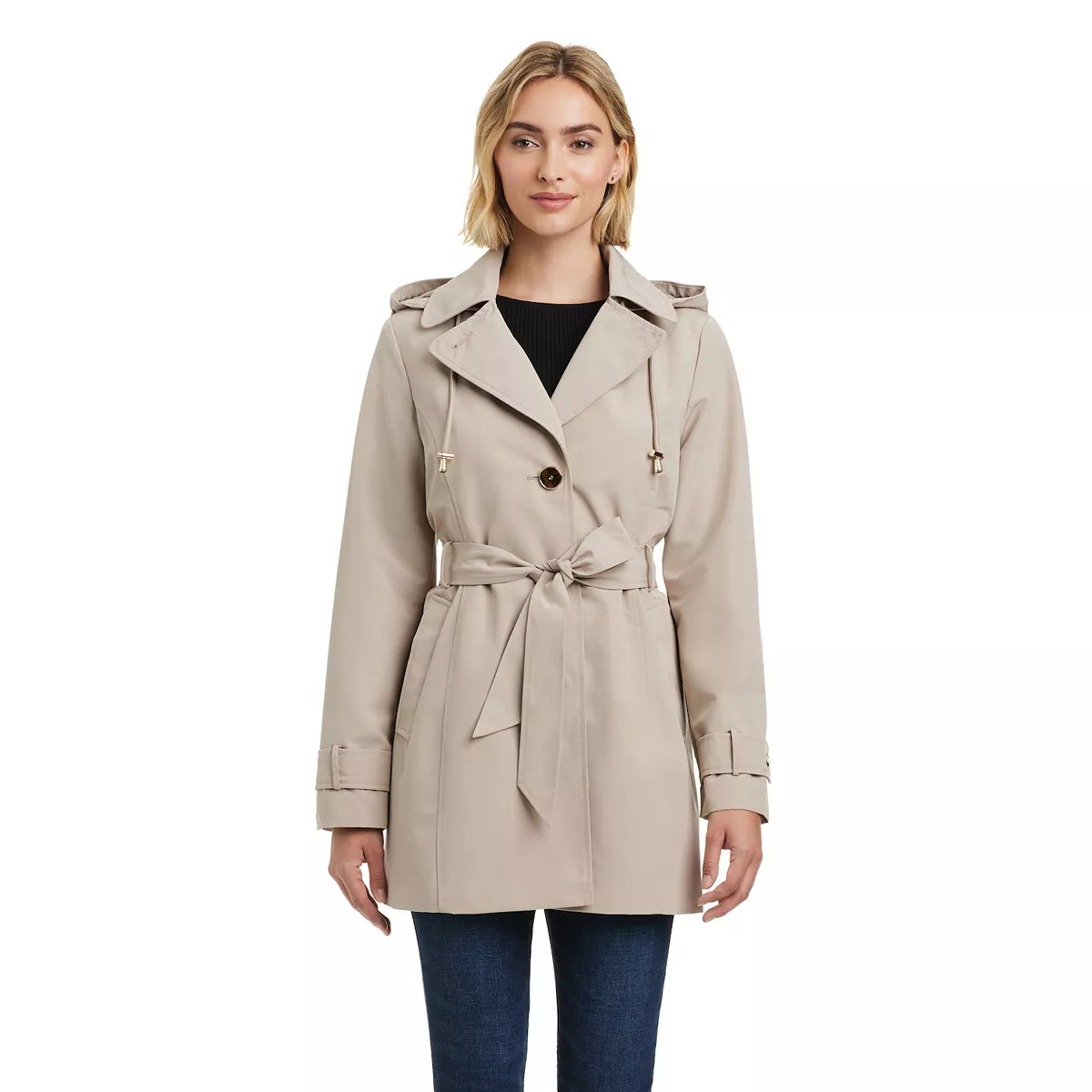 Women's Draper James Pleated Trench Coat | Kohl's