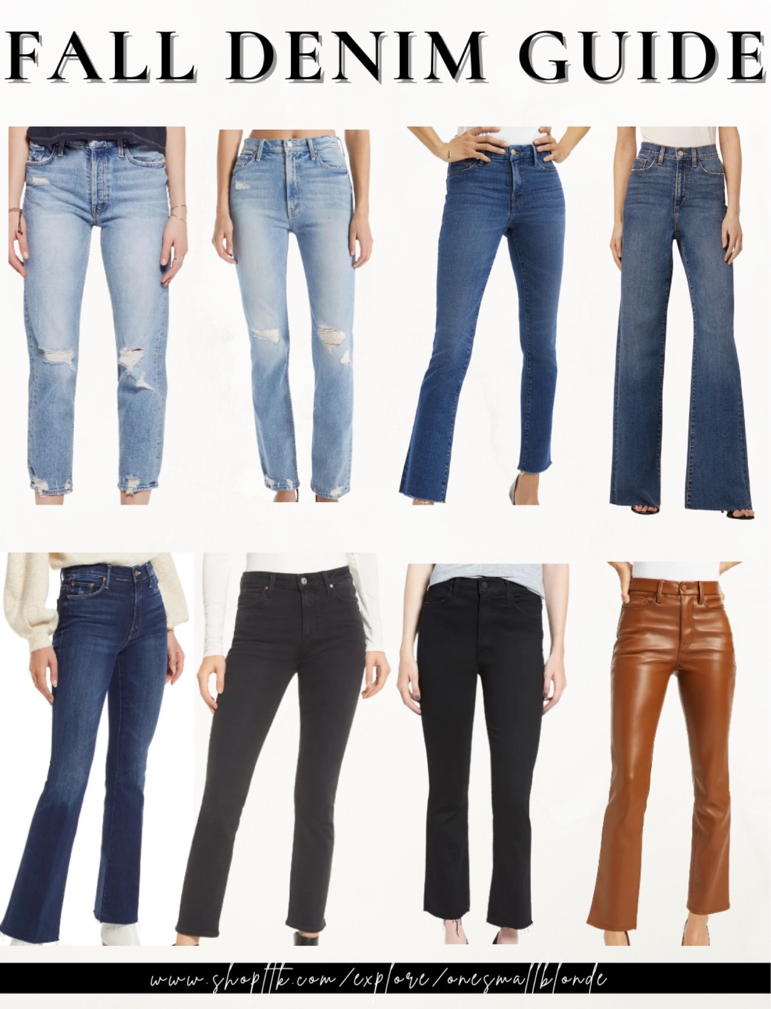 Favorite denim for fall 

#LTKSeasonal #LTKstyletip