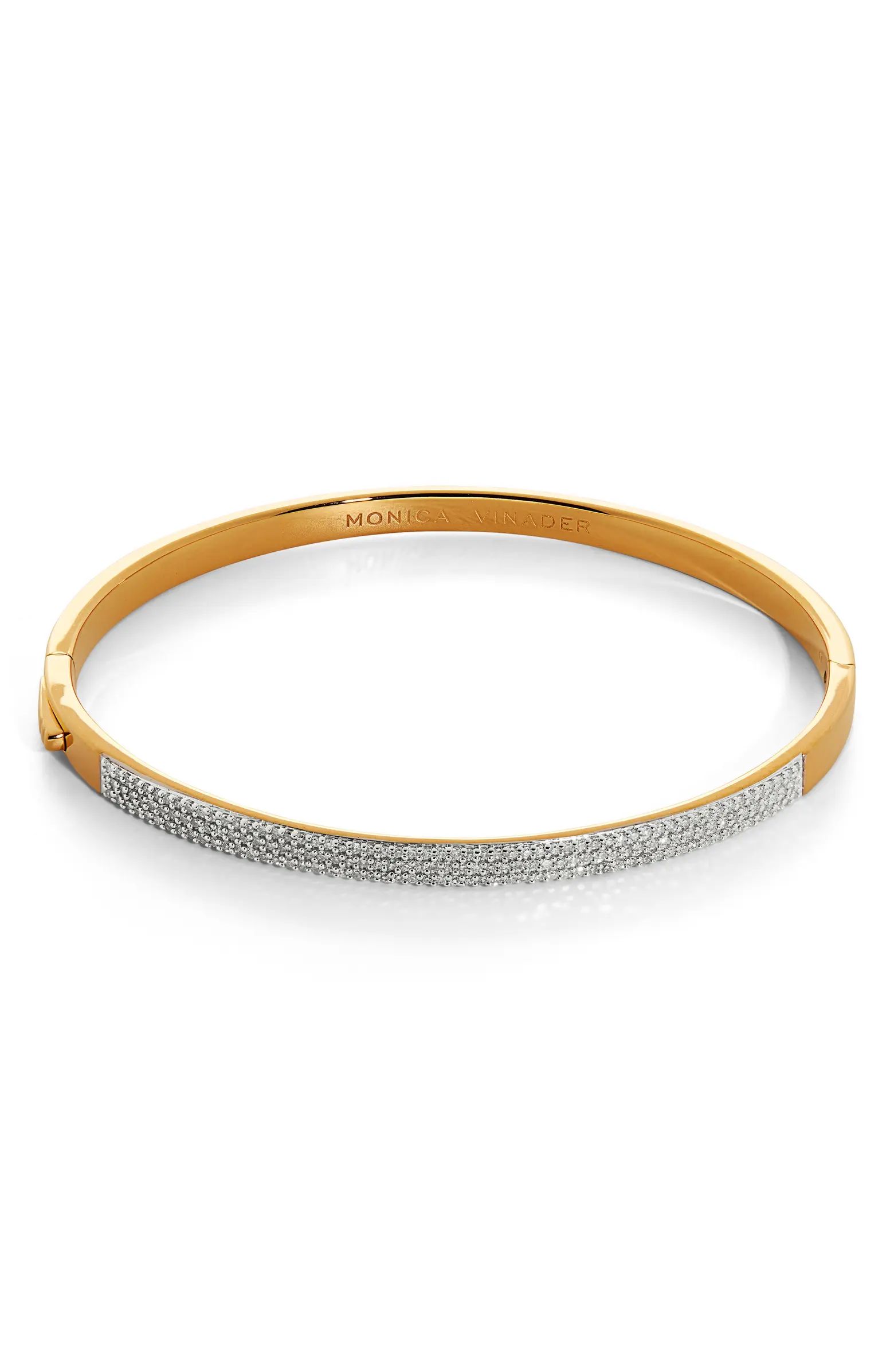 Essential Pavé Diamond Bangle | Nordstrom