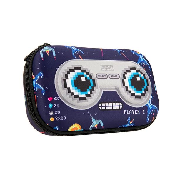 ZIPIT New Gamer Pencil Box for Kids, Blue | Walmart (US)