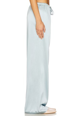 Brody Silk Pant in Dusty Blue | Revolve Clothing (Global)