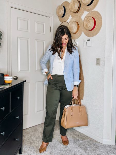 Teacher outfit idea
Business casual outfit
Top-small tall 
Blazer-6 (don’t size down!)
Ankle pant-10
Ballet flag- tts

#LTKcurves #LTKmidsize #LTKFind