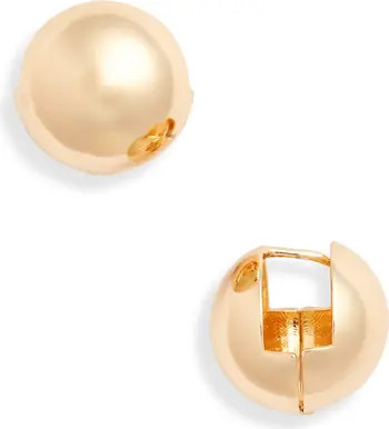 Polished Sphere Huggie Earrings | Nordstrom