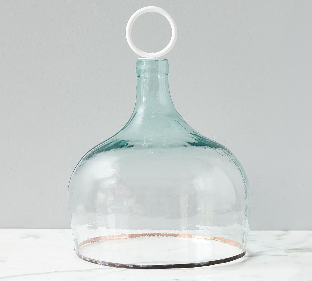 Artisan Recycled Ring Top Cake Dome | Pottery Barn (US)