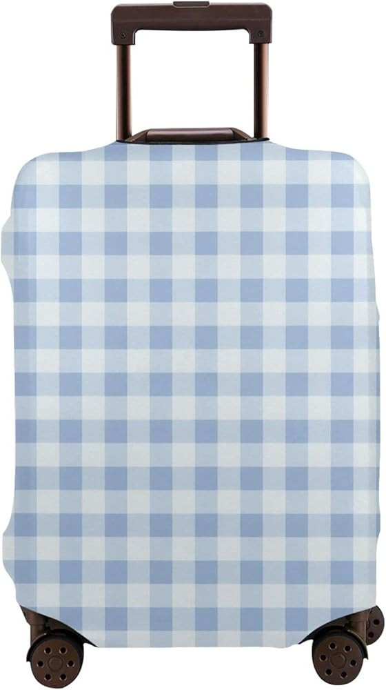 TUIFYBCO Gingham Travel Luggage Cover, Travel Suitcase Protector, Anti scratch Suitcase cover Fit... | Amazon (US)