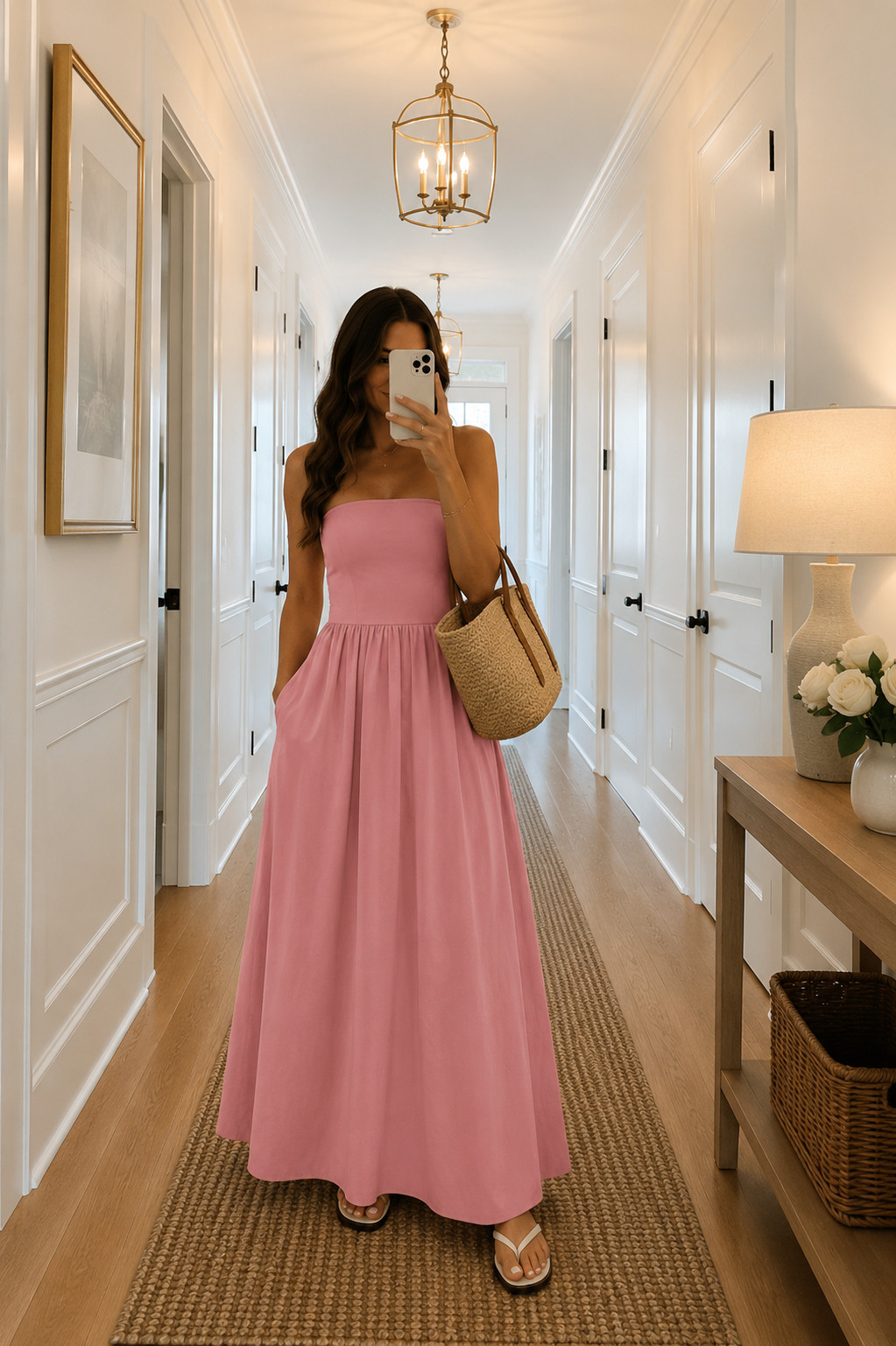 This Amazon maxi dress is one of those pieces that instantly makes you feel put together. The flattering strapless silhouette, gorgeous pink color, and easy flowy fit make it perfect for summer weddings, baby showers, vacations, brunch, or date night. And at just $50, it's such a good find!

I styled it with neutral sandals and a woven tote for an effortless look you'll wear all season long. If you're searching for the perfect pink maxi dress, Amazon summer dress, or vacation outfit, this one is definitely worth adding to your cart.

Everything is linked in my LTK! ✨💕

#AmazonFashion #AmazonFinds #AmazonStyle #PinkDress #MaxiDress #SummerDress #VacationStyle #WeddingGuestDress #BabyShowerDress #BrunchOutfit #ResortWear #AffordableFashion #SummerStyle #LTKStyle #LTKAmazon #AmazonFavorites #NeutralStyle #EffortlessStyle #FashionFinds #SummerWardrobe 

 #LTKootd #LTKOver40 #LTKMidsize