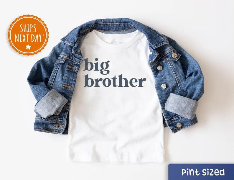 Big Brother Shirt Cute Big Brother Toddler Shirt Retro Big Brother Baseball Tee Vintage Big Bro G... | Etsy (US)