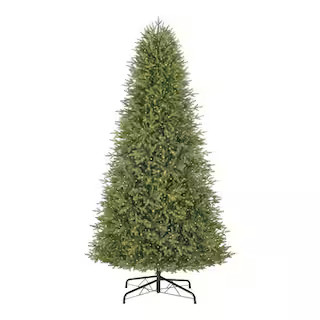 9 ft. Jackson Noble Fir LED Pre-Lit Artificial Christmas Tree T24 | The Home Depot