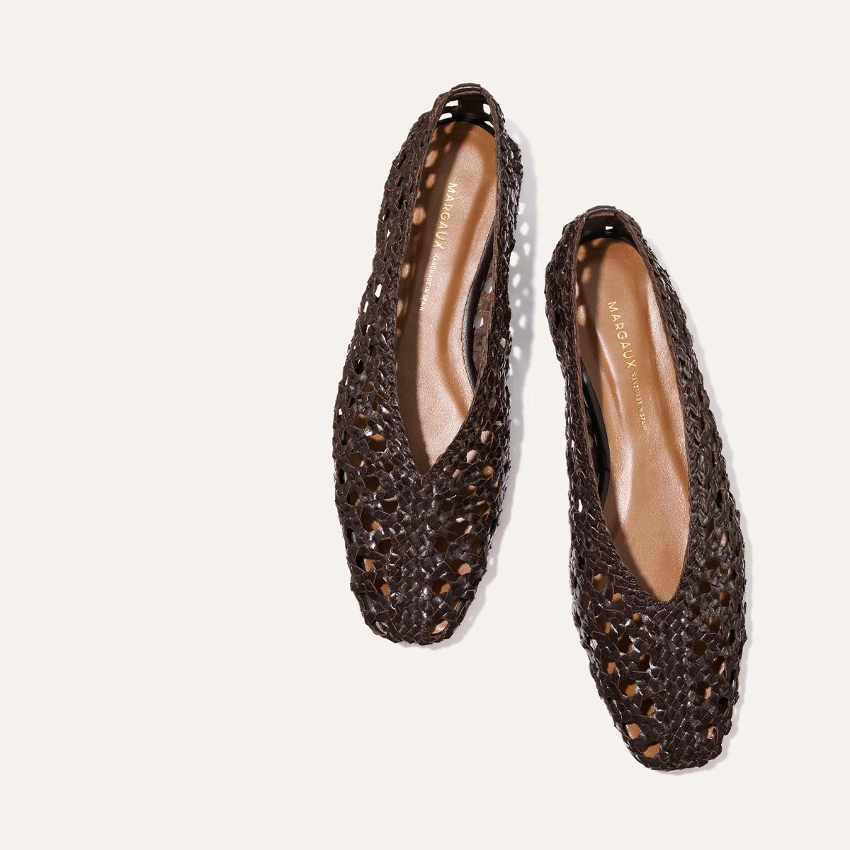 The Woven Paz - Espresso Woven Leather | Margaux