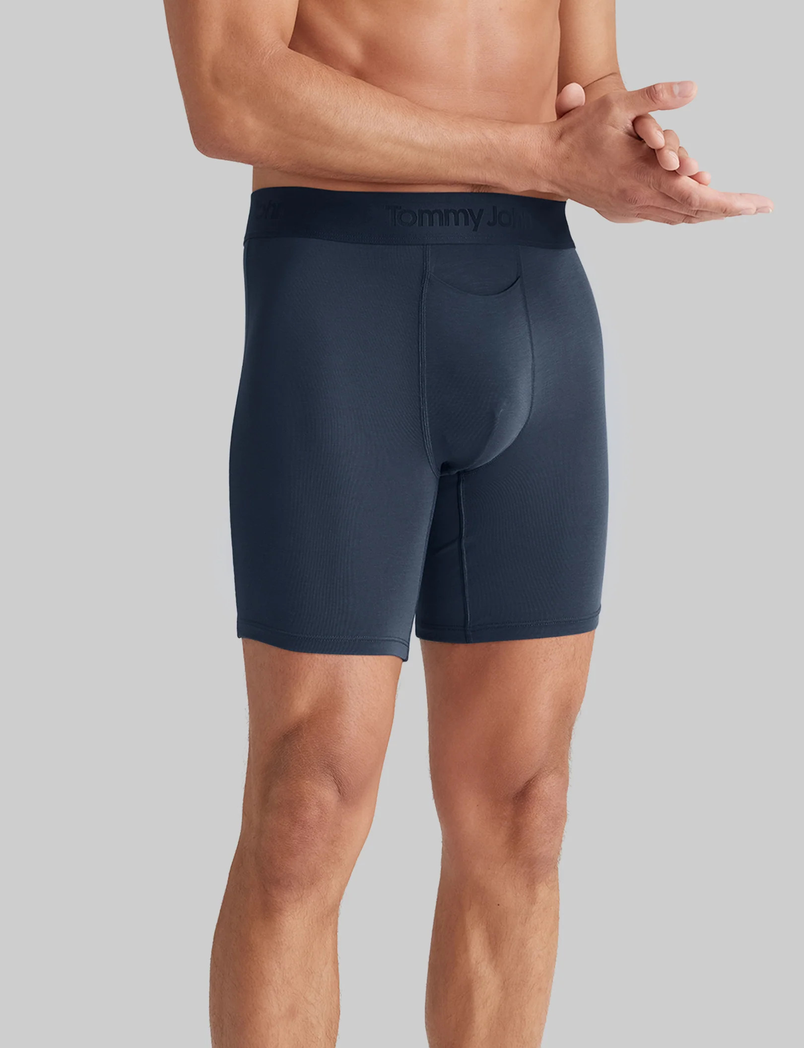 Second Skin Mid-Length Boxer Brief 6" | Tommy John