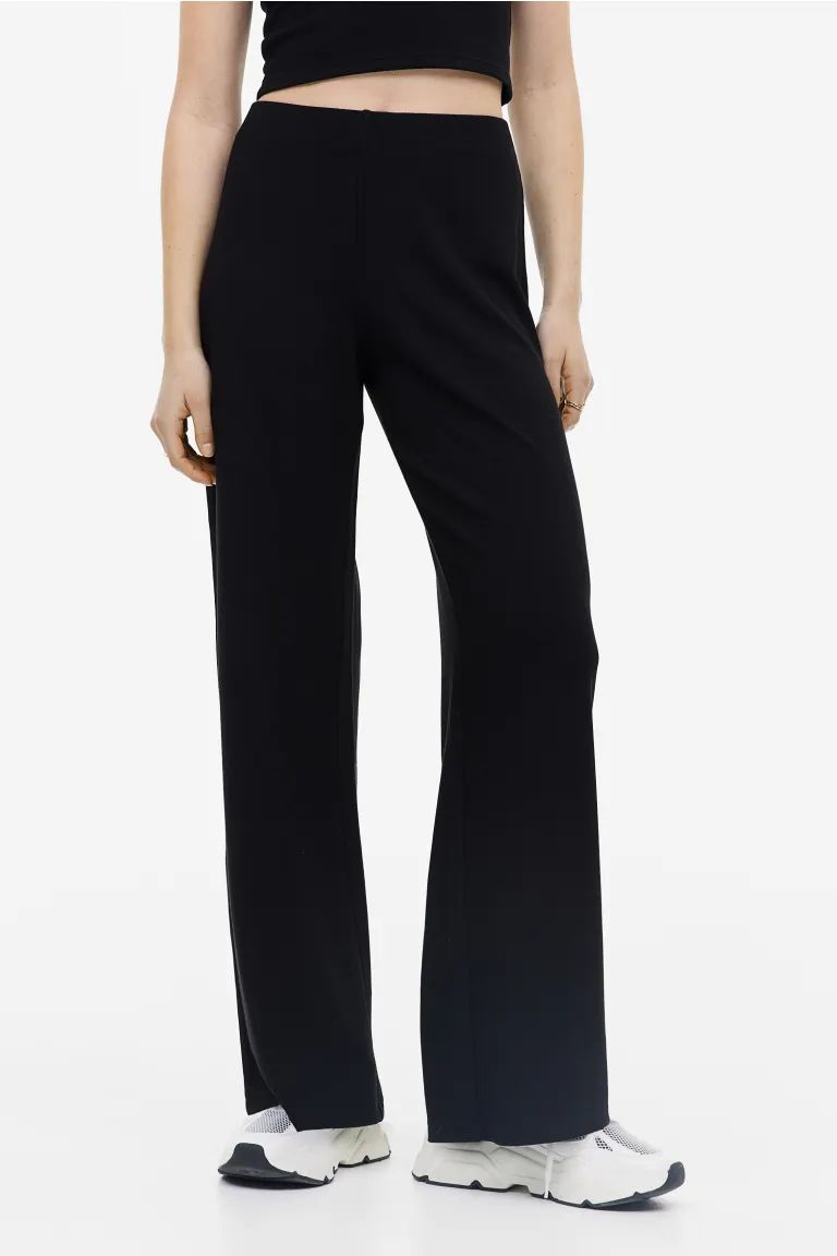Ribbed Jersey Pants | H&M (US + CA)