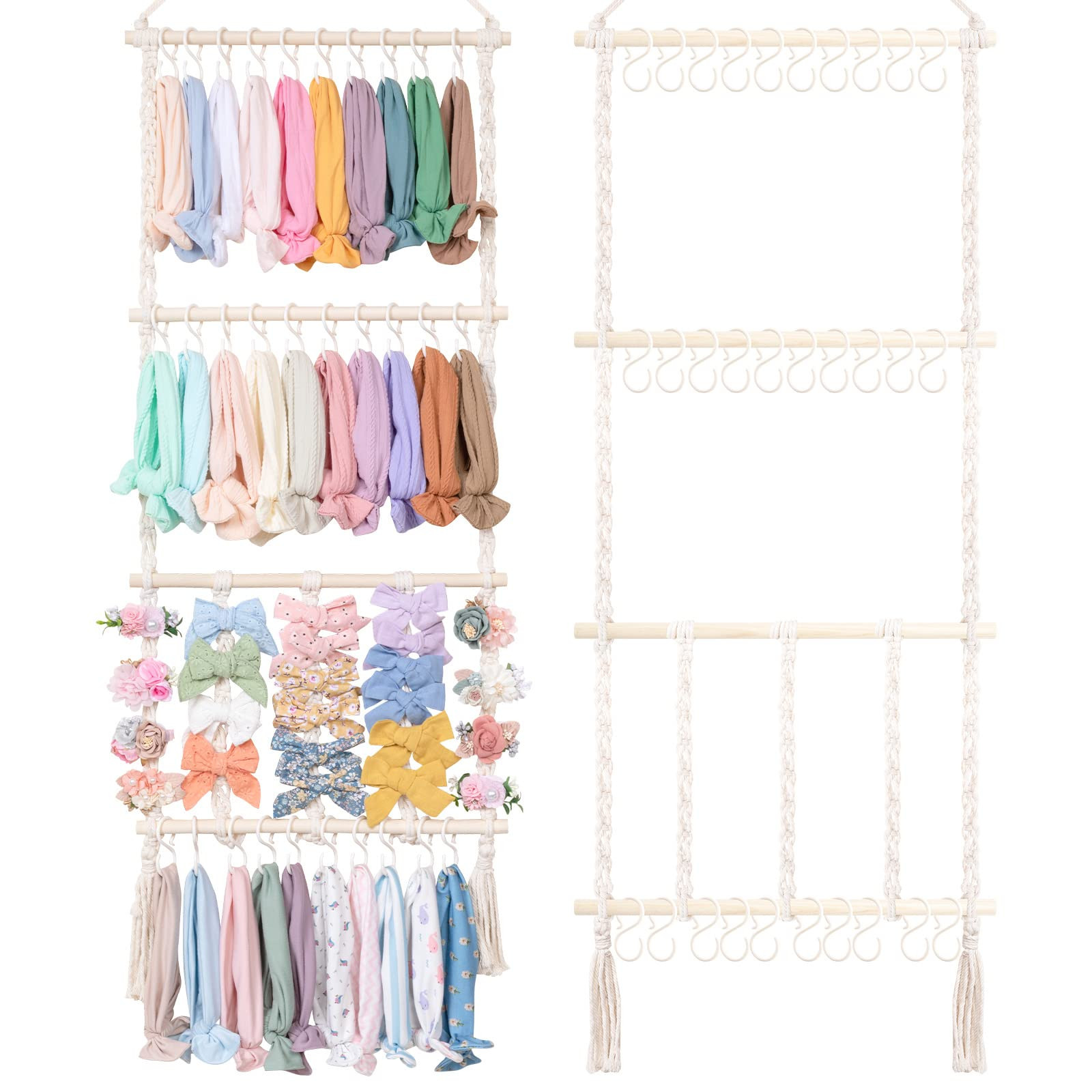 POVETIRE Headband Holder Hair Bows Organizer for Girls, Baby Hair Accessories Organizer Storage W... | Amazon (CA)