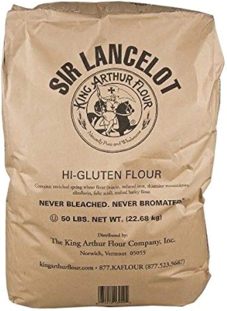 King Arthur Flour Sir Lancelot Hi-Gluten Flour - 50 Pounds | Amazon (US)