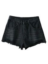 Goodnight Macaroon 'Loren' Distressed Denim Shorts (3 Colors) | Goodnight Macaroon