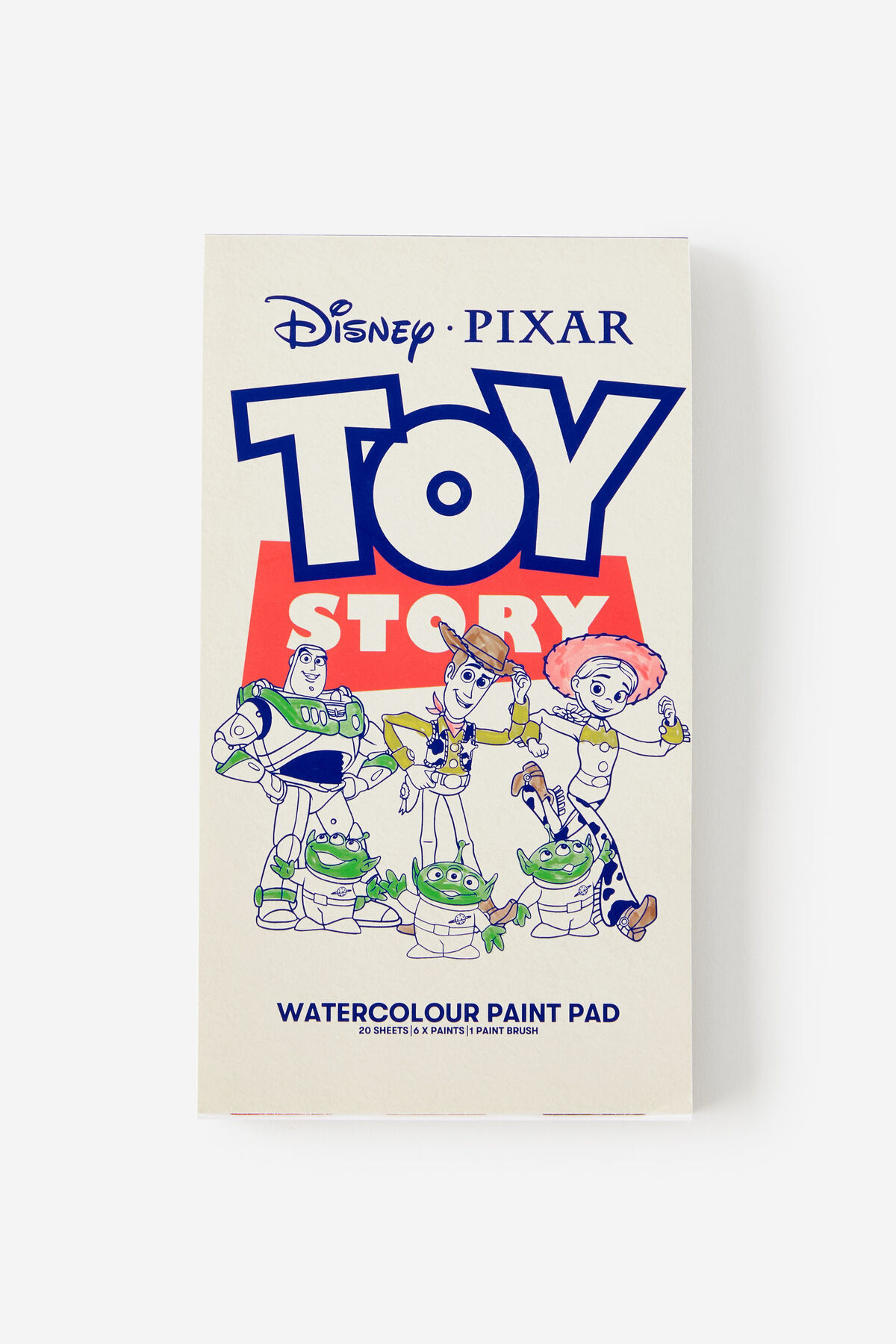 Toy Story Watercolour Postcard Pad | Cotton On (UK)