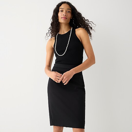 No. 2 Pencil® skirt in bi-stretch cotton | J. Crew US